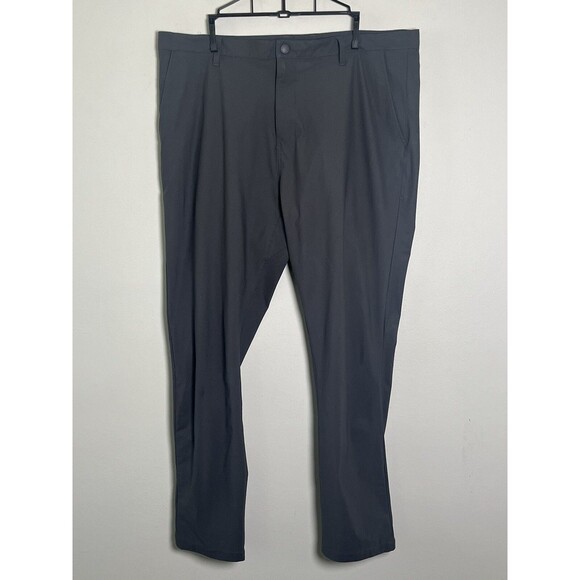 Rhone Pants Men's 40 Tall City Reflective Pant Gray Polyester Commuter 40x32 - Picture 1 of 8